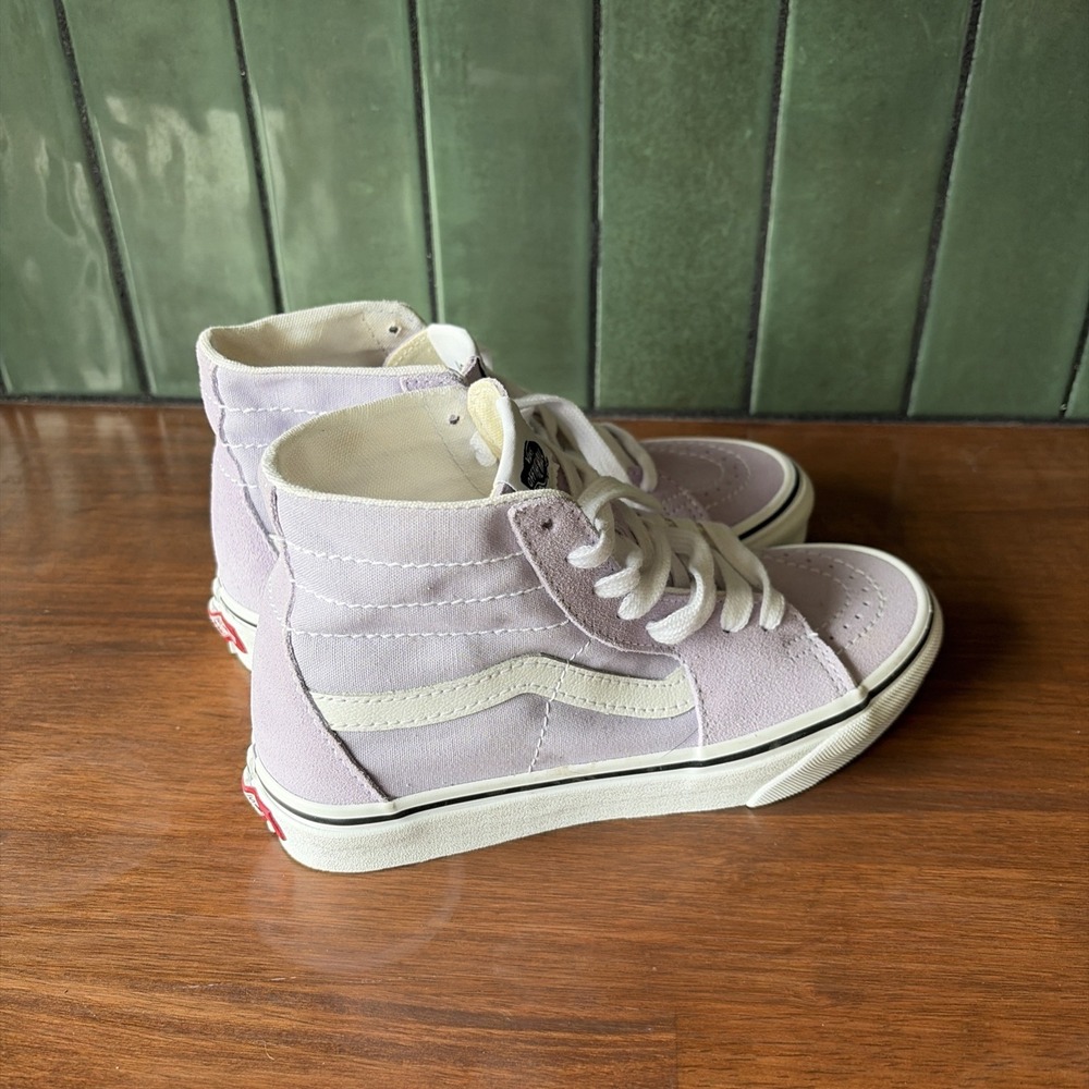 VANS Shoes Womens Size 5 Sk8-Hi Skateboarding High Top Sneakers Purple
